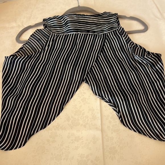 Forgiveness Woven Black/Cream Blouse/Top  Size L - Picture 5 of 5